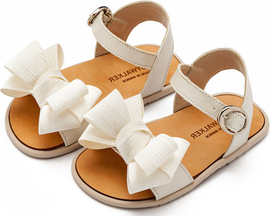 Babywalker Ecru Baptism Sandals