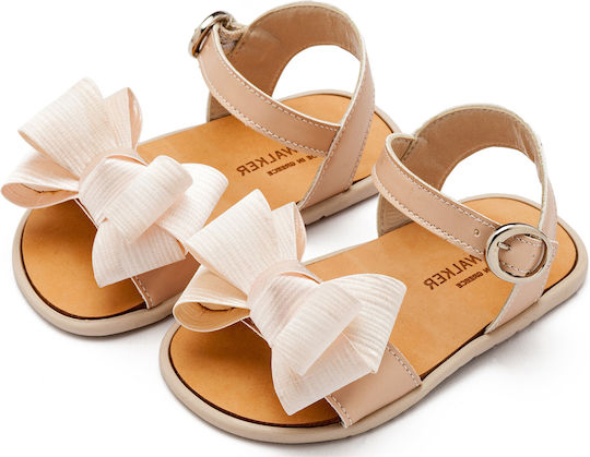 Babywalker Christening Pink Sandals for Girls BS3592