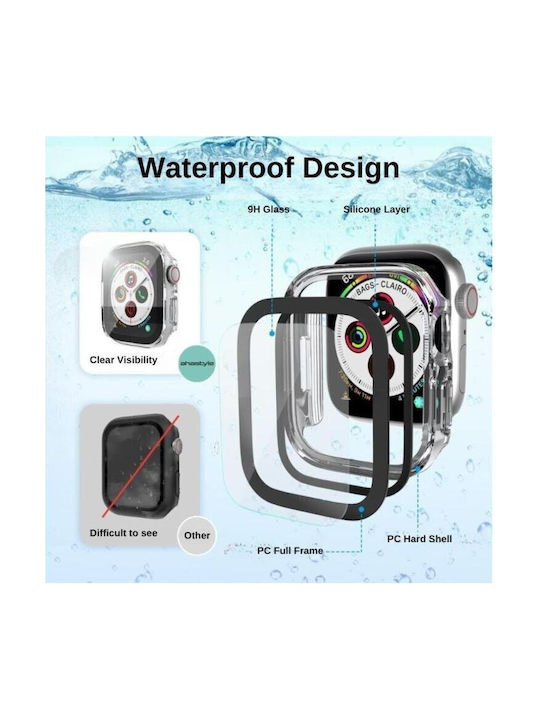 AHAstyle WG56-2 Πλαστική Θήκη σε χρώμα για Apple Watch 7, 8, 9 45mm AHAstyle WG56-2 Πλαστική Θήκη σε χρώμα για Apple Watch 7, 8, 9 45mm