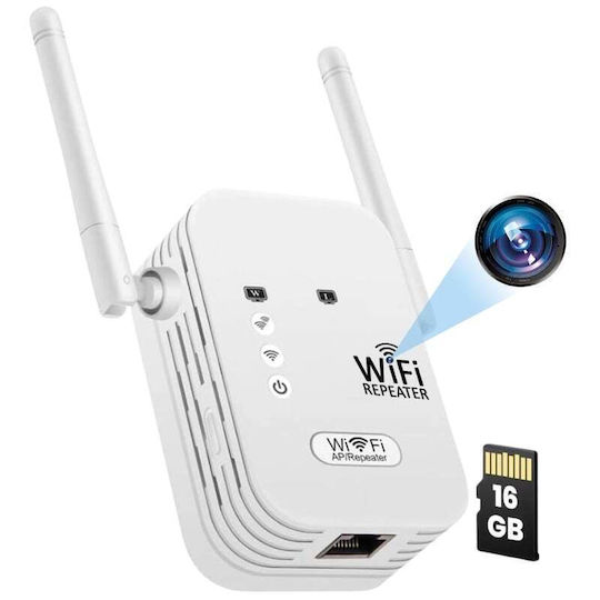 Κρυφή Κάμερα WiFi 1080p με Υποδοχή για Κάρτα Μνήμης και Ανιχνευτή Κίνησης