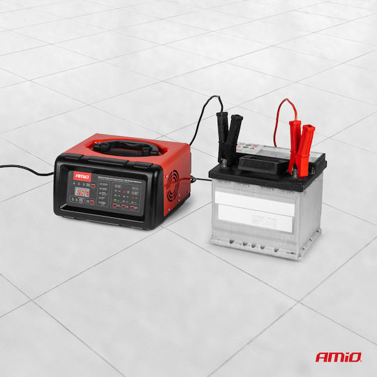AMiO Tragbar Auto-Starthilfe & Batterieladegerät 6/12V