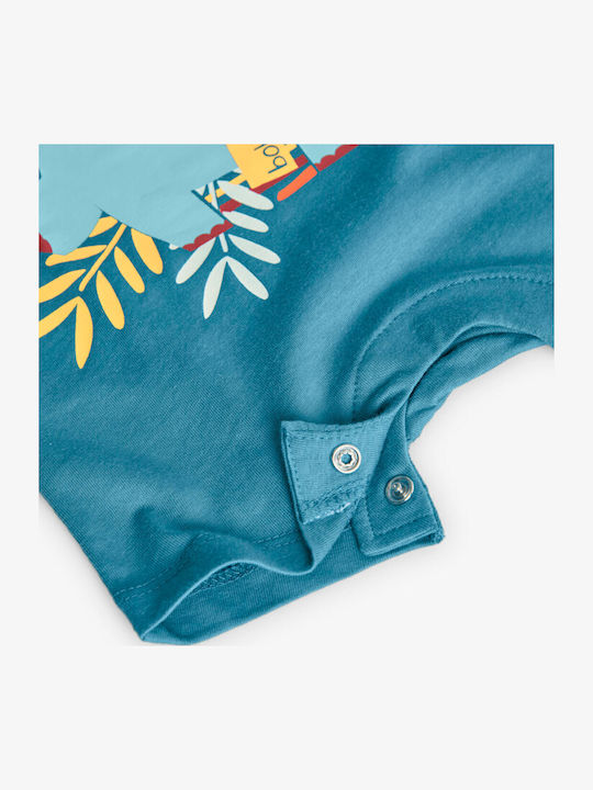 Boboli Baby Bodysuit Short-Sleeved Ocean