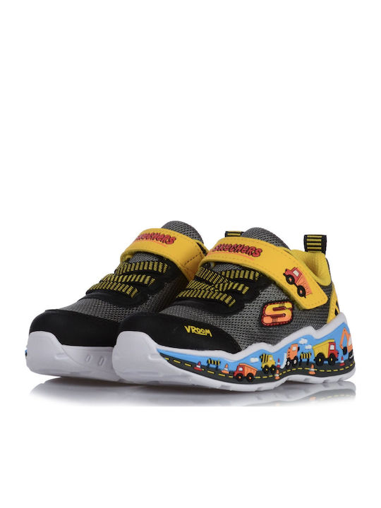 Kids Sneakers with Scratch Gray