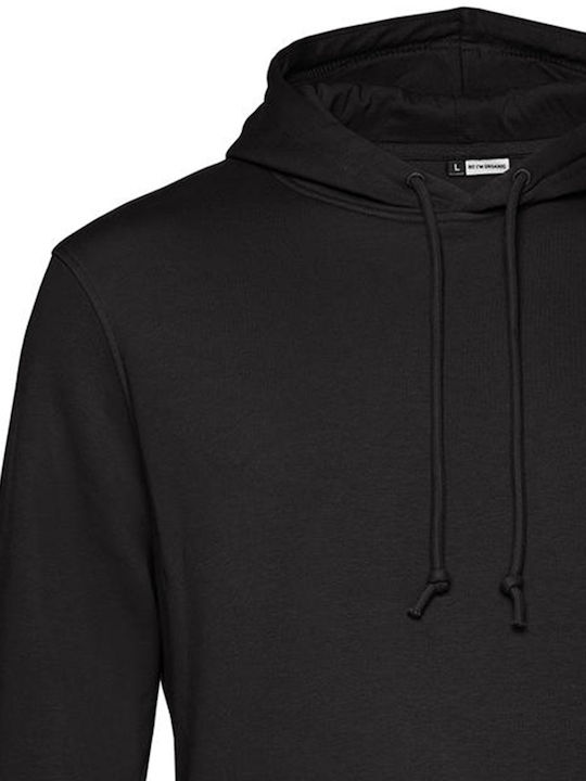 B&C Men's Long Sleeve Promotional Sweatshirt Black