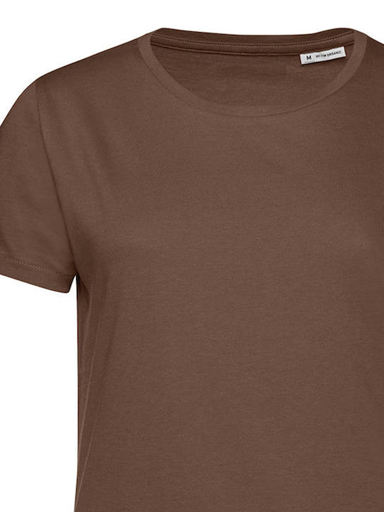 B&C Women's Short Sleeve Promotional T-Shirt Mocha B&C Women's Short Sleeve Promotional T-Shirt Mocha