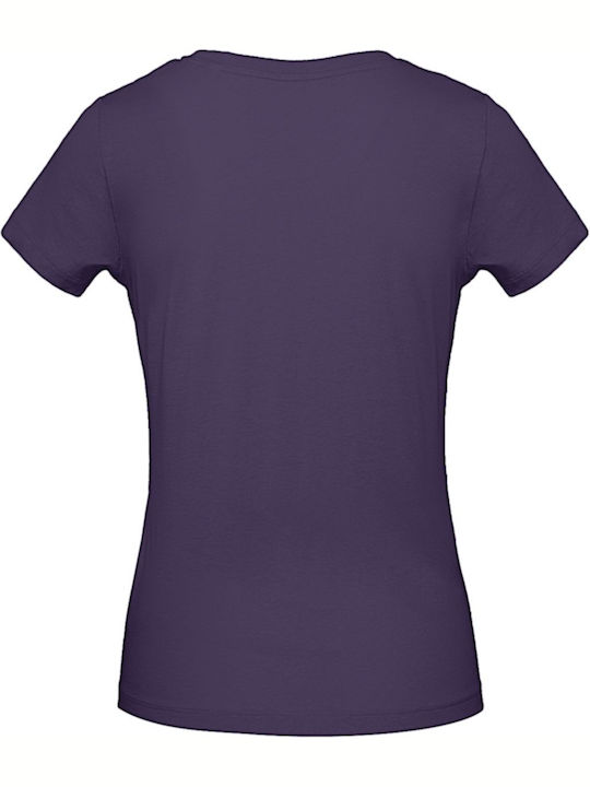 B&C Women Urban Women's Short Sleeve Promotional T-Shirt Urban Purple