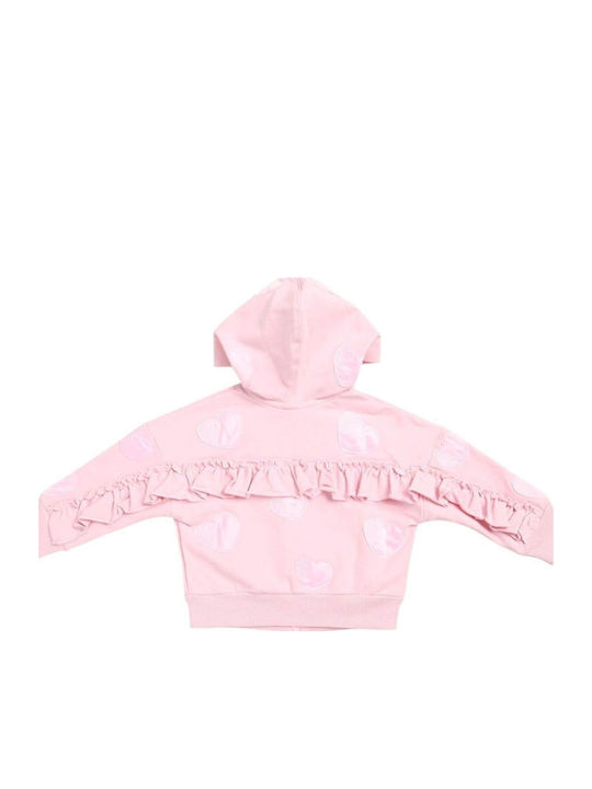 Monnalisa Kinderstrickjacke Rosa