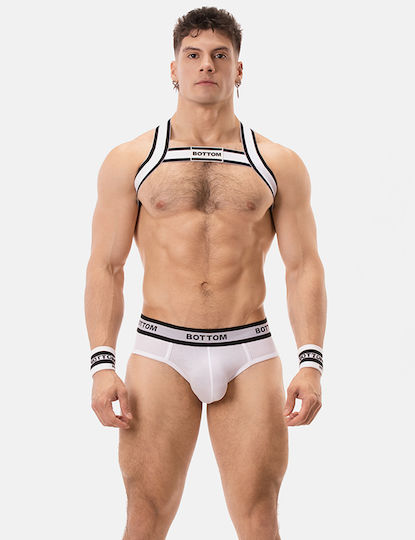 Barcode Berlin Herren Sexy Slip Weiß