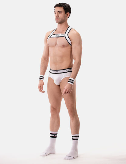 Barcode Berlin Herren Sexy Slip Weiß