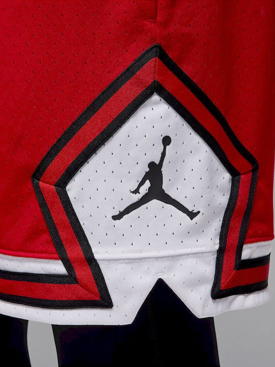 Diamond Bermudă Sport Dri-Fit Roșie Pentru Bărbați