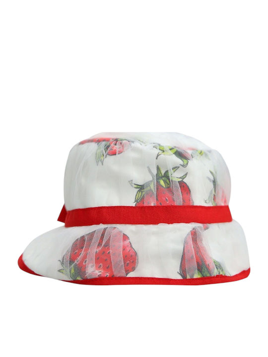 Monnalisa Kinderhüte Bucket Weiß