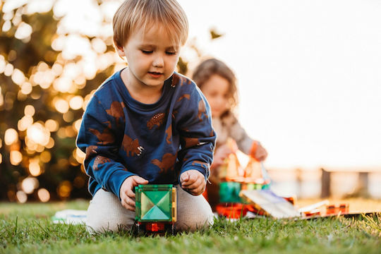 Connetix Magnetisches Bauspielzeug für Kinder ab 3+ Jahre alt Jahren