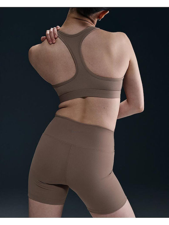 One Women's Bike Training Legging High Waisted Dri-Fit Brown