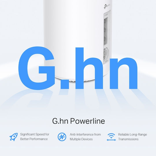 TP-LINK PX50 v1 Rețea WiFi Mesh Punct de acces Wi-Fi 6 Banda Duală (2.4 și 5GHz) în Kit dublu