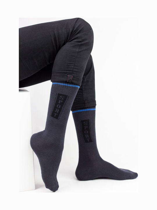 Herren Sportsocken Sport I 3er-Pack Baumwolle Design 24993 Anthrazit
