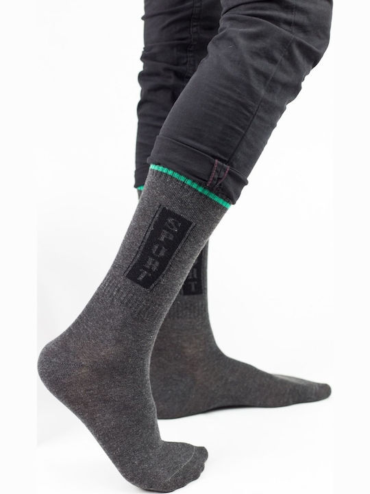 Herren Sportsocken Sport I 3er-Pack Baumwolle Design 24993 Anthrazit