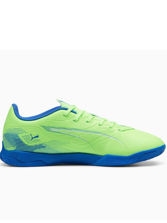 Puma 5 Play IT Scăzut Pantofi de Fotbal de futsal Verzi