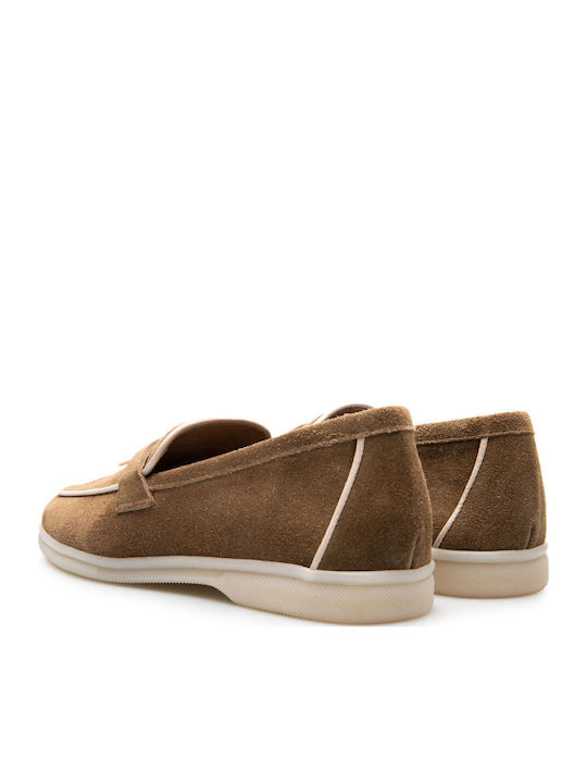 Damen Mokassins in Braun Farbe
