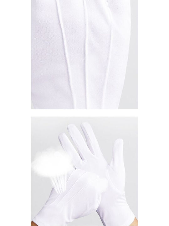 Unisex Gloves White Unisex Gloves White