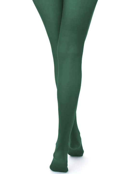 Ciorapi dama 50 Den cu Stitch Green