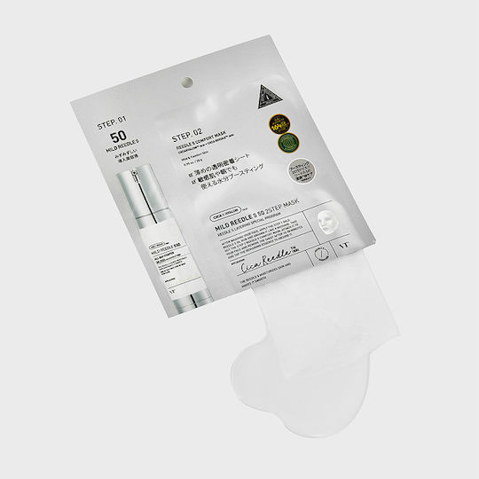 VT Cosmetics Mild Reedle Shot 50 2-Step Μάσκα Ομορφιάς Προσώπου Με Centella Asiatica & Νιασιναμίδη