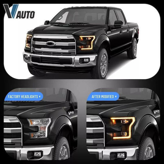 Vland Front Light LED Ford F 150 14-17