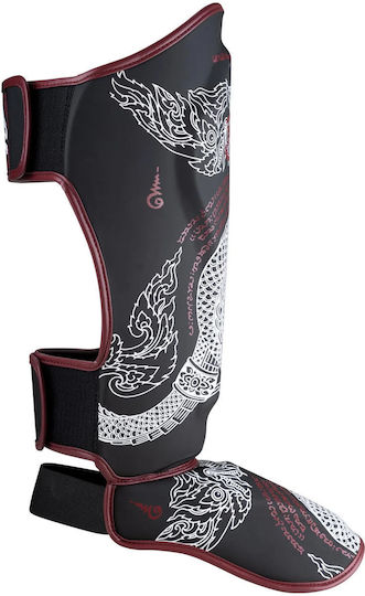 8 Weapons Shin Guards Adults Black