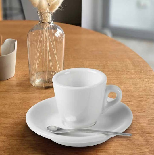 Joe Frex Ses6 Set de Linguri Cafea / ceai Inoxidabile Argintiu 10.8cm 6buc