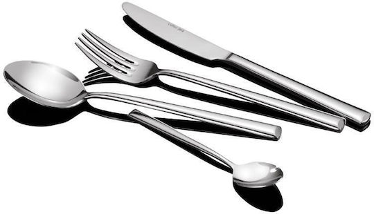 Max Home Set de Linguri Alimente Inoxidabile Argintiu 21.1cm 6buc