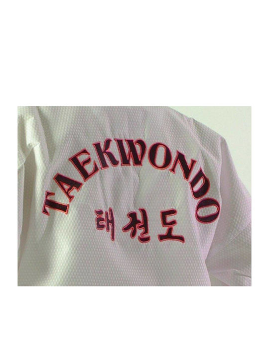 Olympus Sport Kyorugi Poom Taekwondo Dobok Unisex White