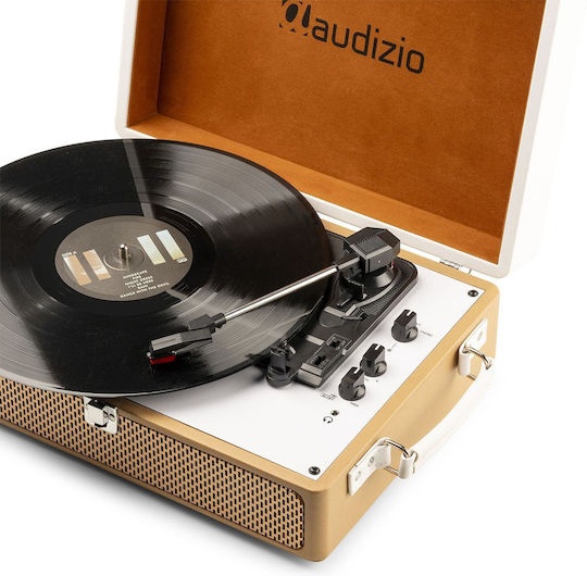 Audizio 102.058 Кутия За Риболовни Принадлежности Грамофон с Вградено Предусилване И Вградени Говорители Кафяв