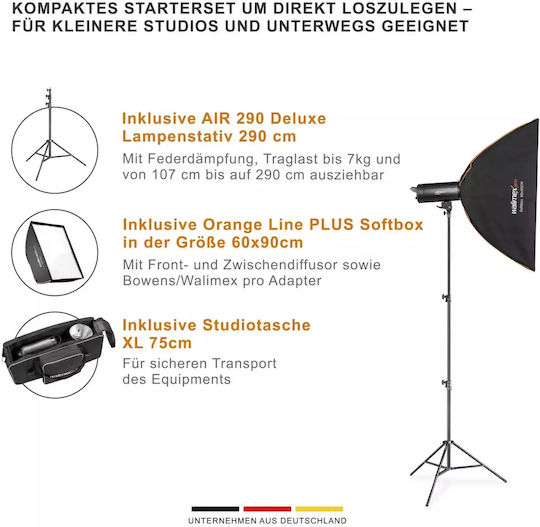 Walimex 600 Hss Set Zubehör für Studio