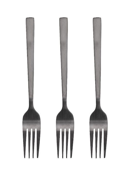 Viosarp Set of Forks Table Black 20cm KT214012AB-2B 3pcs Viosarp Set of Forks Table Black 20cm KT214012AB-2B 3pcs