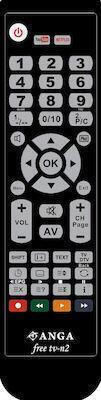 Anga Universal Remote Control Free Tv-n2 for Τηλεοράσεις