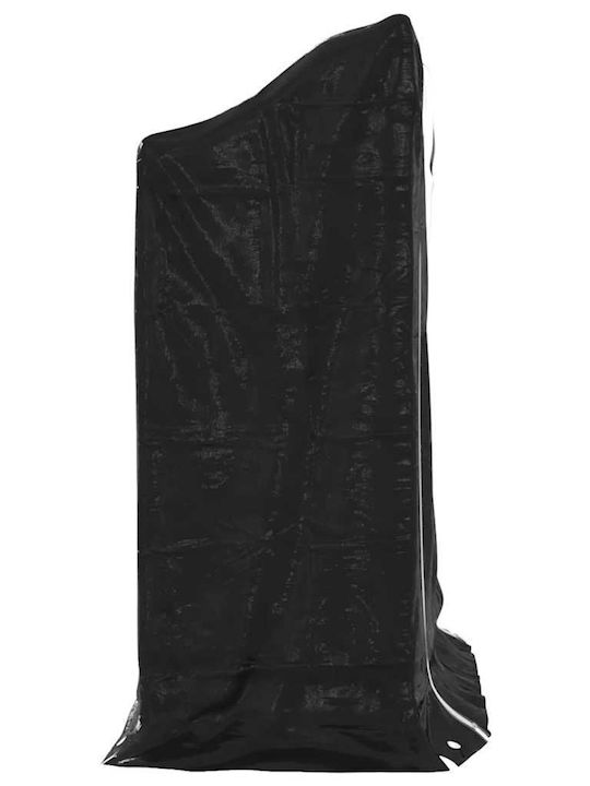 vidaXL Ξύλινο Ράφι Αποθήκευσης Ξύλων 100.5x40.5x110.5cm Μαύρο