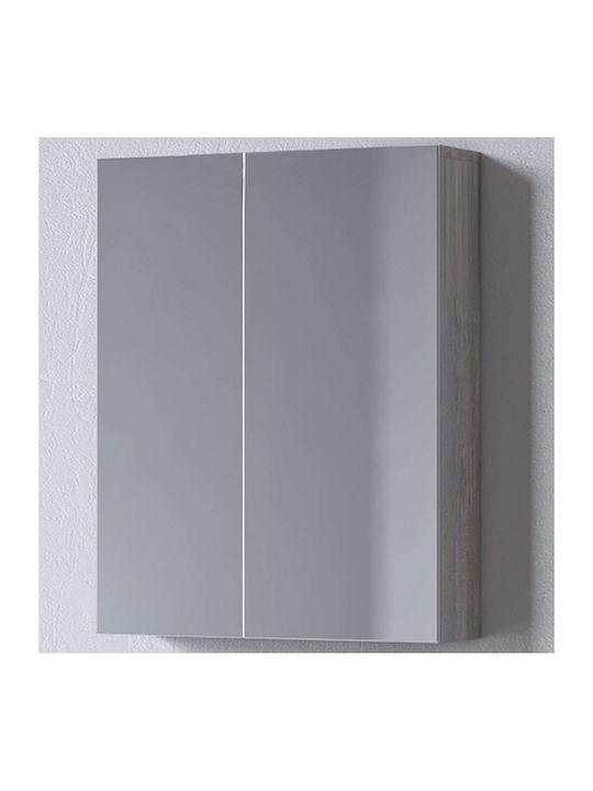 Martin Omega 50 Rectangular Bathroom Mirror with Cabinet 50x65cm