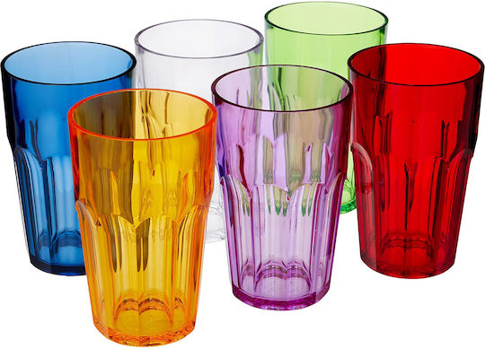 Guzzini Happy Hour Σετ Ποτήρια Νερού Πλαστικά 420ml 6τμχ Guzzini Happy Hour Σετ Ποτήρια Νερού Πλαστικά 420ml 6τμχ
