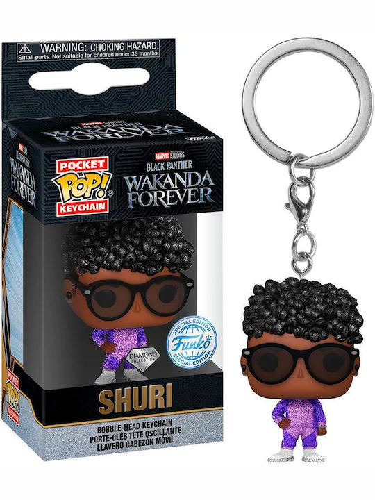 Funko Tasche Pop! Schlüsselanhänger Marvel: Shuri Wackelkopf