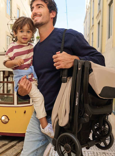 Inglesina Quid³ Καρότσι Μωρού Kατάλληλο για Nεογέννητο Lunar Beige 6.4kg