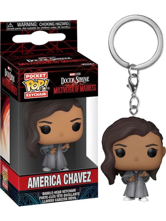 Funko Tasche Pop! Schlüsselanhänger Marvel: Doctor Strange Wackelkopf