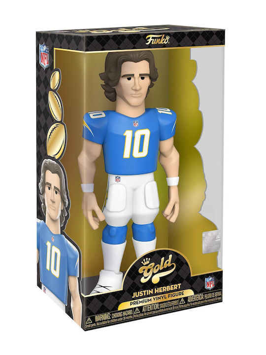 Funko Vinyl Gold Sports: NFL - Justin Herbert 12" Chase