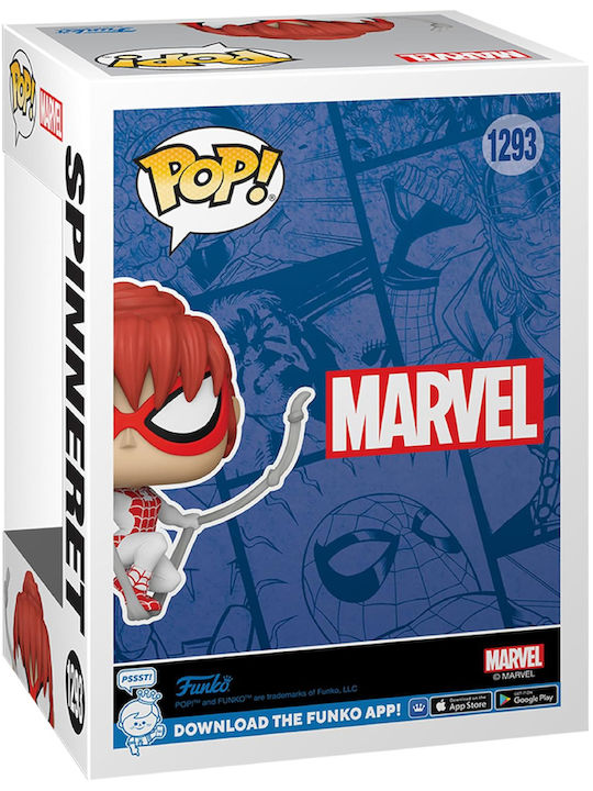 Funko Pop! Marvel: Marvel - Spinneret 1293 Wackelkopf Sonderausgabe