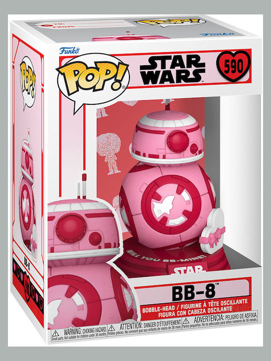 Funko Pop! Bobble-Head Movies: Star Wars - Valentines 590 Limited Edition