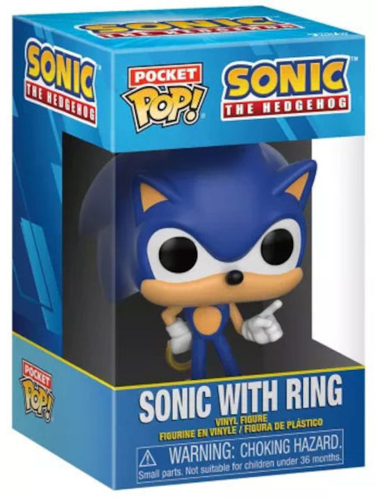 Funko Pop! Tees Games: Sonic (M) (M) Flocked