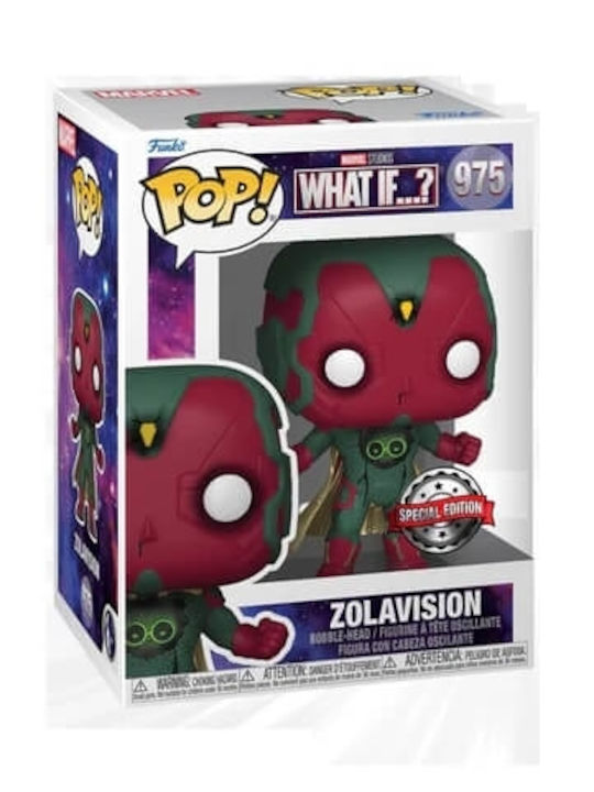 Funko Pop! Bobble-Head Marvel: Marvel - Zolavision 975 Special Edition