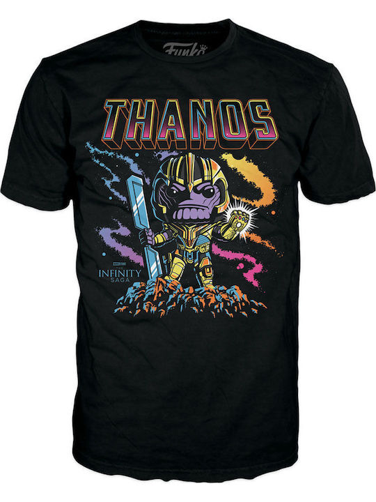 Funko Pop! Tees Boxing: Thanos (M) (Blacklight) (M) Special Edition Funko Pop! Tees Boxing: Thanos (M) (Blacklight) (M) Special Edition