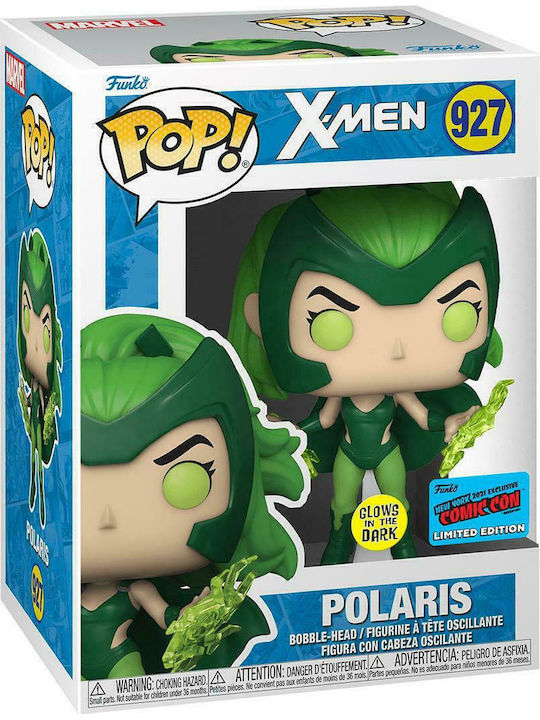 Funko Pop! Marvel: Polaris Bobble-Head & Glows in the Dark Limited Edition