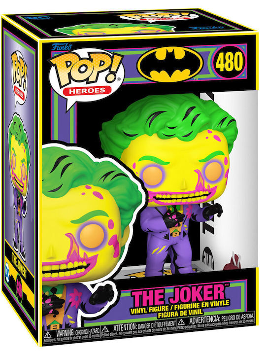 Funko Pop! Tees Movies: Joker M (Blacklight) (M) Special Edition Funko Pop! Tees Movies: Joker M (Blacklight) (M) Special Edition