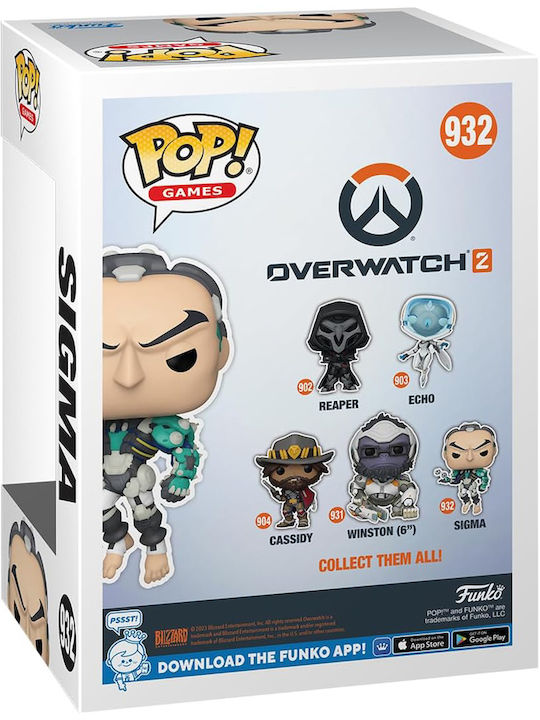 Funko Pop! Games: Overwatch 2 - Sigma 932