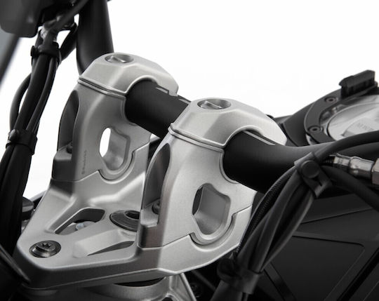 Lenkererhöhungen Up Back Wunderlich Ergo BMW R 1300 GS Silber